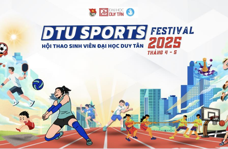  DTU SPORTS FESTIVAL 2025 – RỰC LỬA ĐƯỜNG ĐUA, BÙNG NỔ CẢM XÚC! 