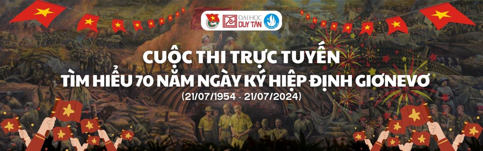 Cuộc thi trực tuyến "Tìm hiểu 70 năm ngày ký hiệp định Giơ ne vơ  (21/07/1954-21/07/2024)"