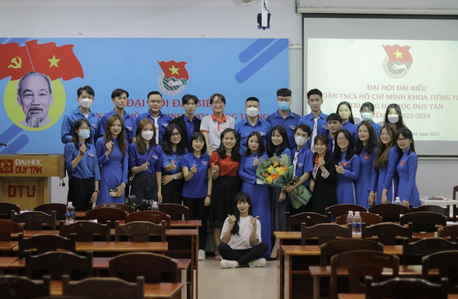 Đại hội đại biểu Đoàn TNCS Hồ Chí Minh Khoa Tiếng Trung - Đại học Duy Tân Nhiệm kỳ 2022-2024